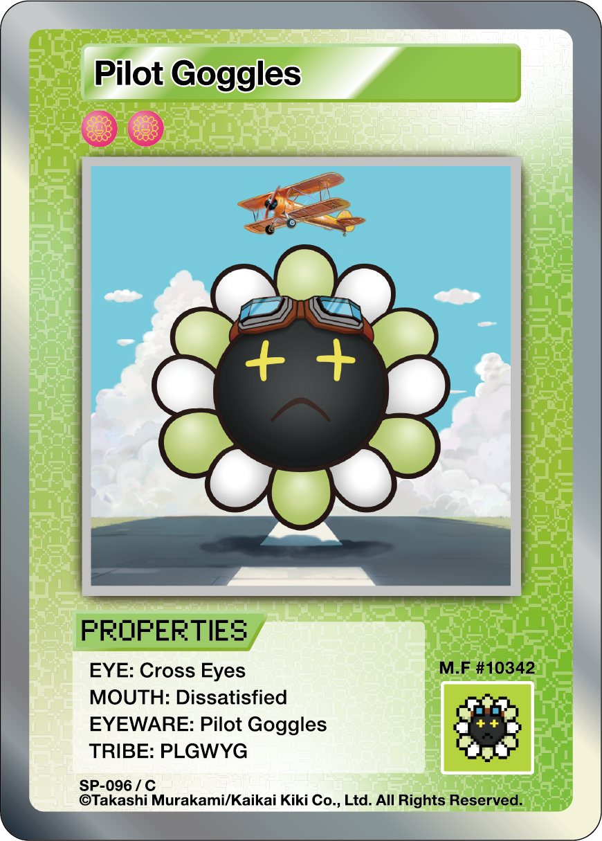 TAKASHI MURAKAMI 108 FLOWERS ENGLISH SP-096 C