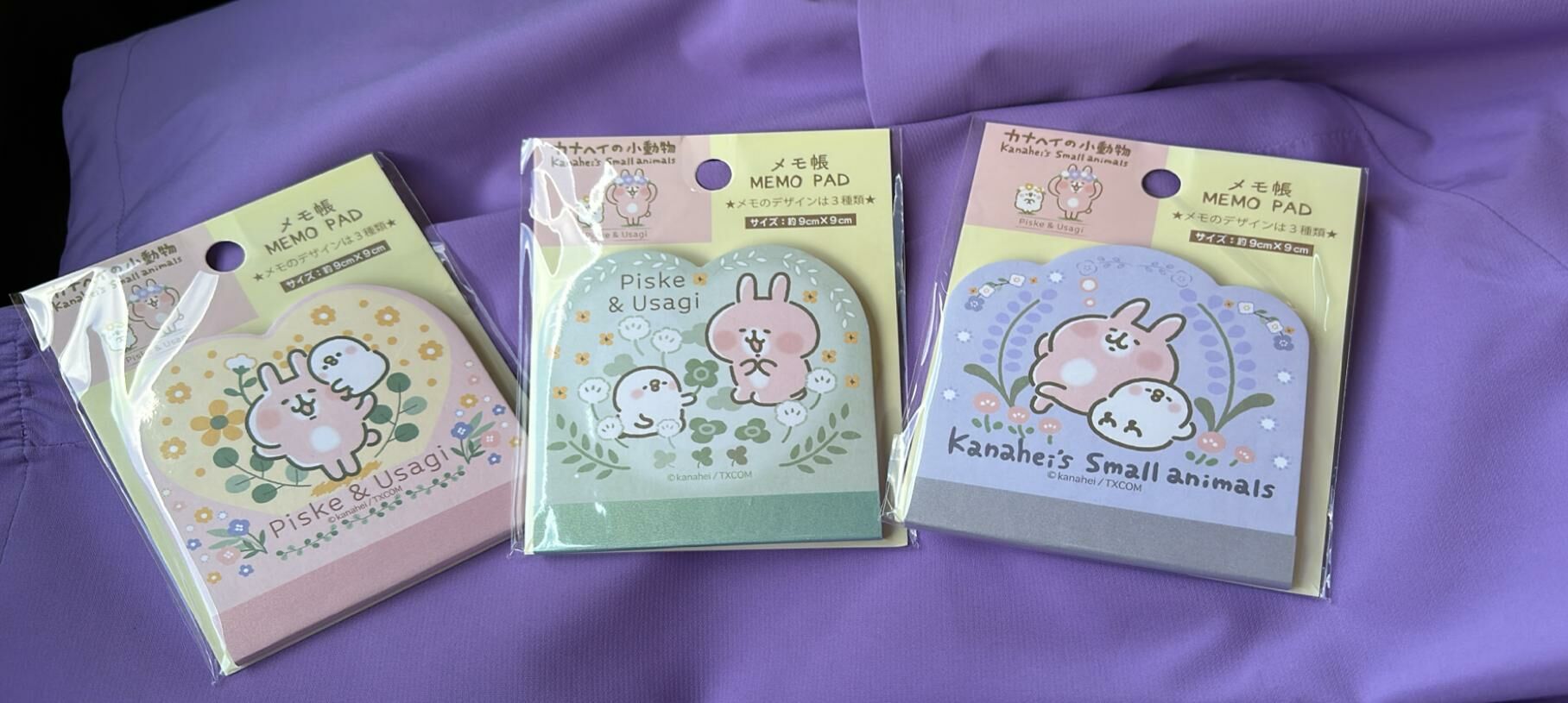 日本 Piske & Usagi Memo Pad