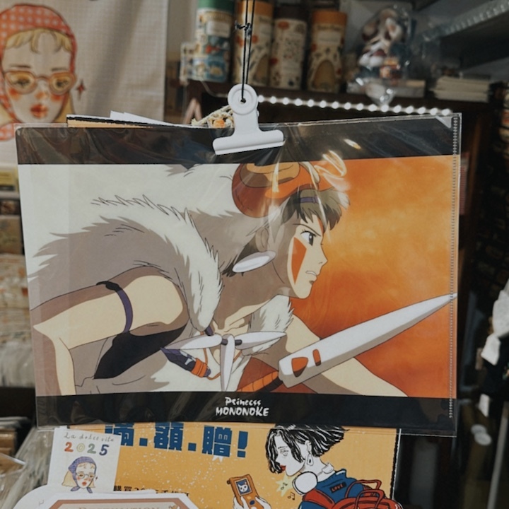 魔法公主 A4資料夾 L夾｜日本吉卜力