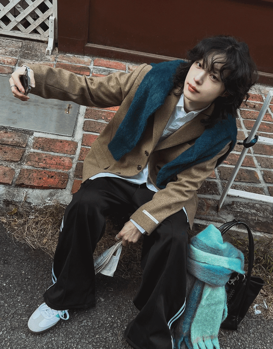 Moria羊毛50%西裝外套