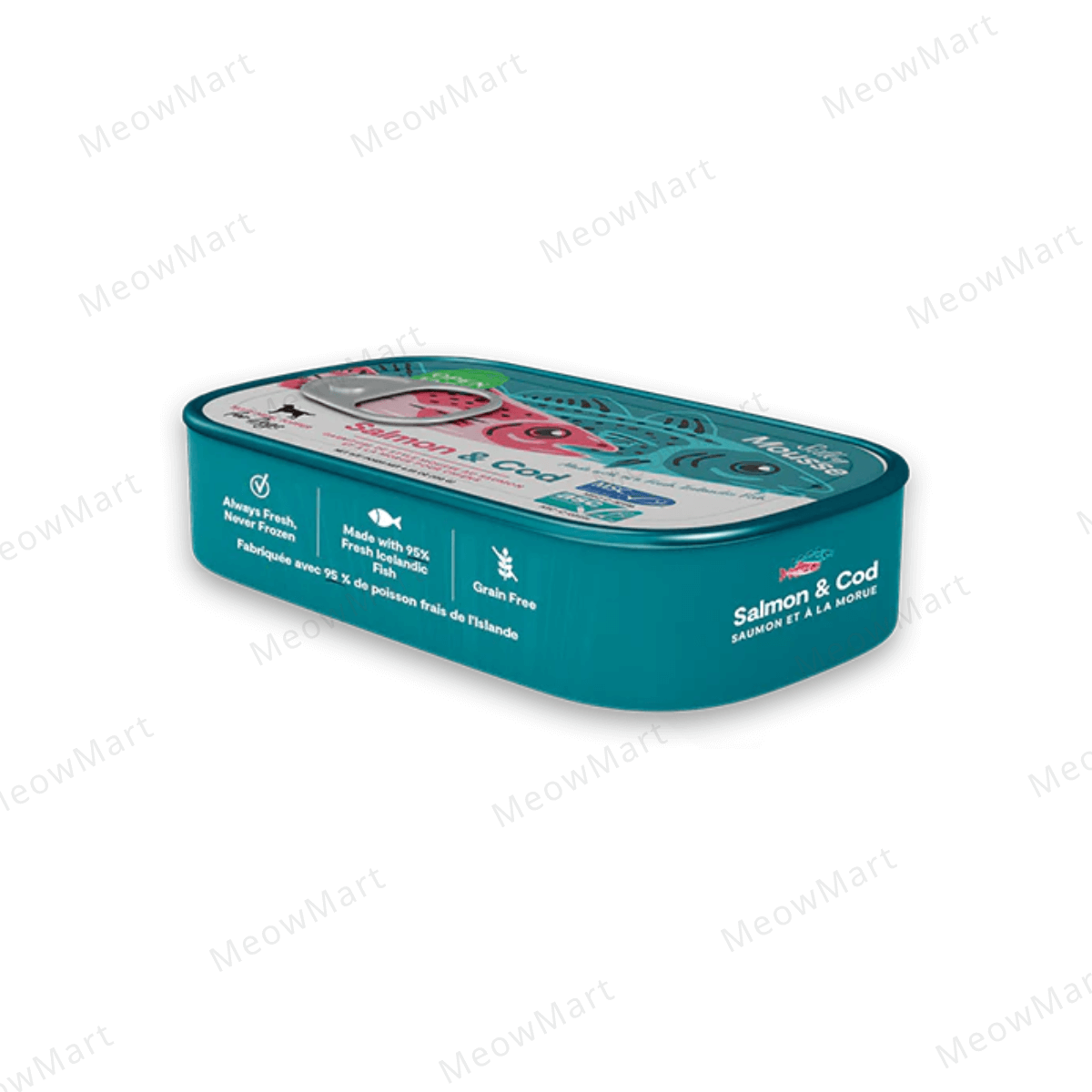 OPEN FARM 頂級滋味貓咪糧伴慕斯 (三文魚鱈魚) 3.17oz