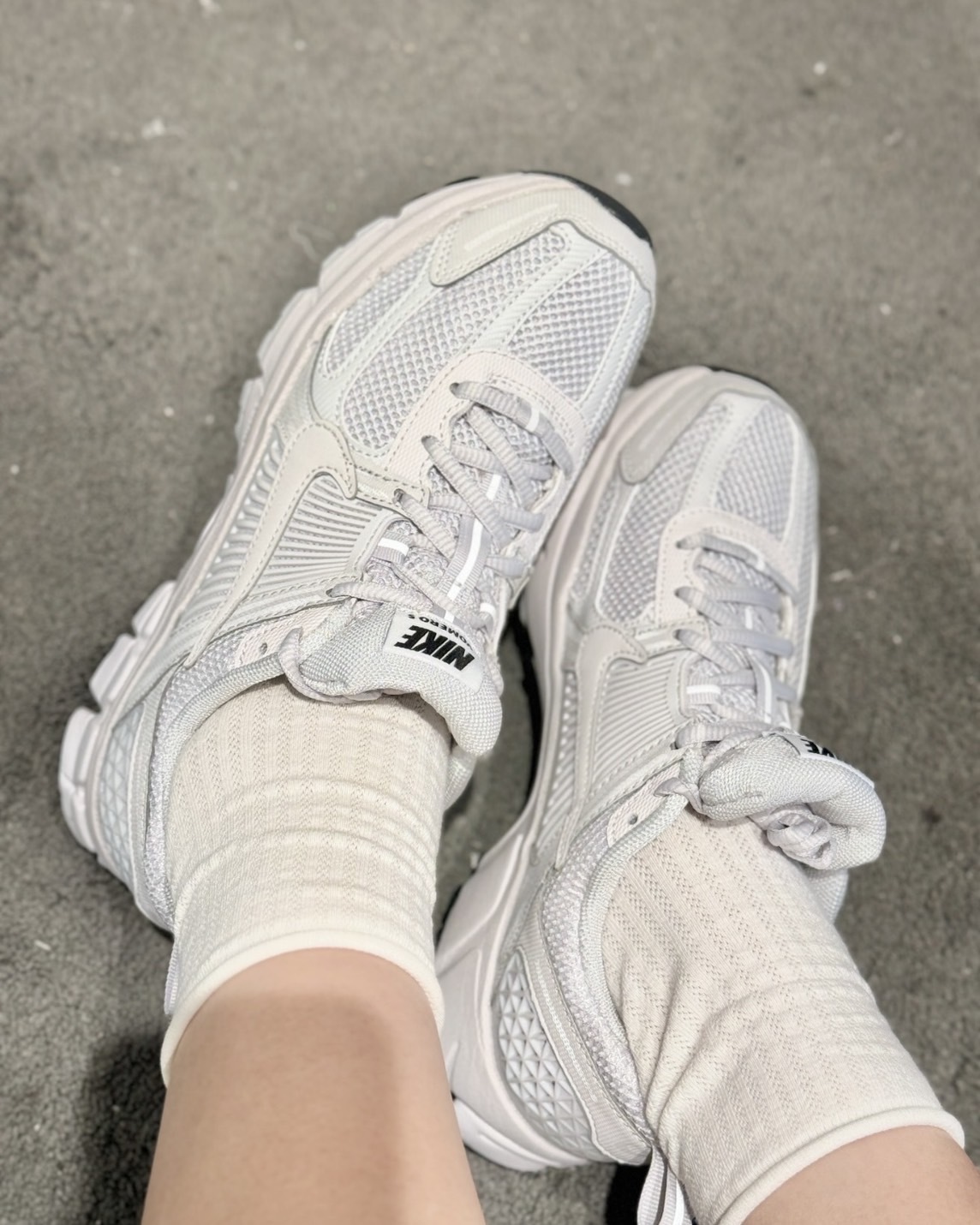 Nike Zoom Vomero 5 GS 淺灰白 大童 緩震 老爹鞋 復古 休閒鞋