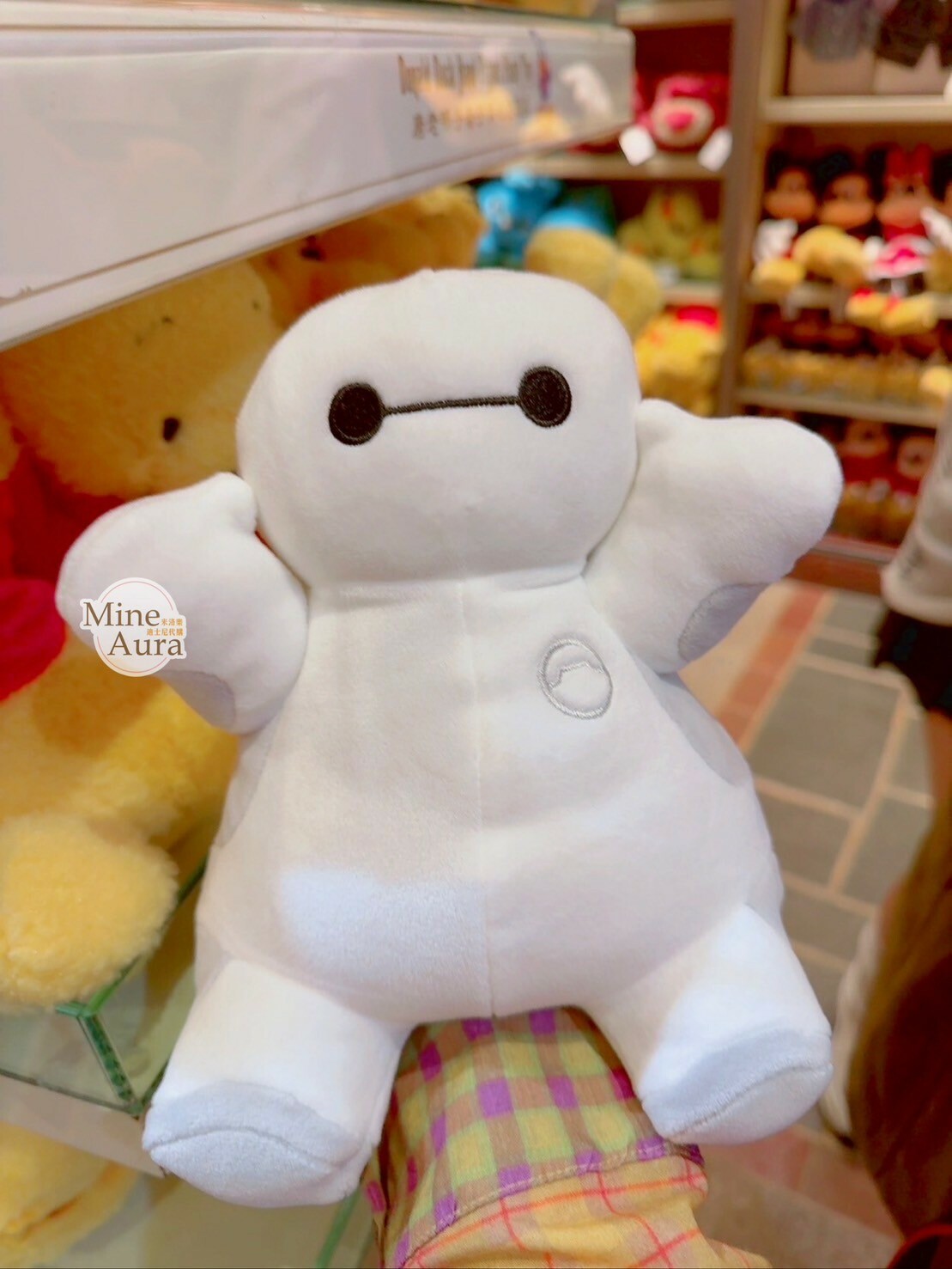 杯麵 Baymax 絨毛 手偶 娃娃 玩偶 大英雄天團 Big Hero 6 -香港迪士尼樂園