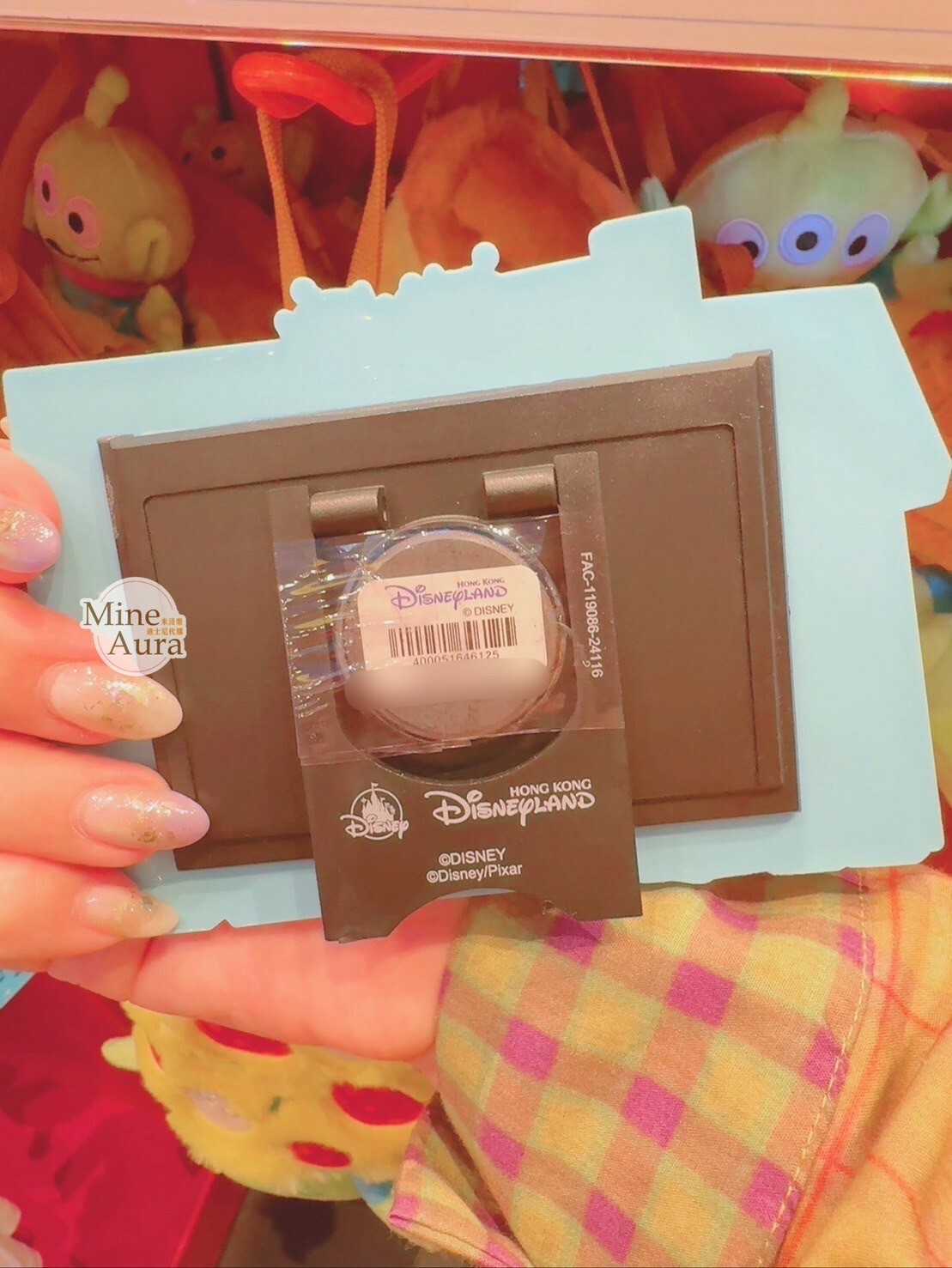 三眼怪 Alien ANDY'S TOY BOX 造型 磁鐵 相框 玩具總動員 Toy Story -香港迪士尼樂園