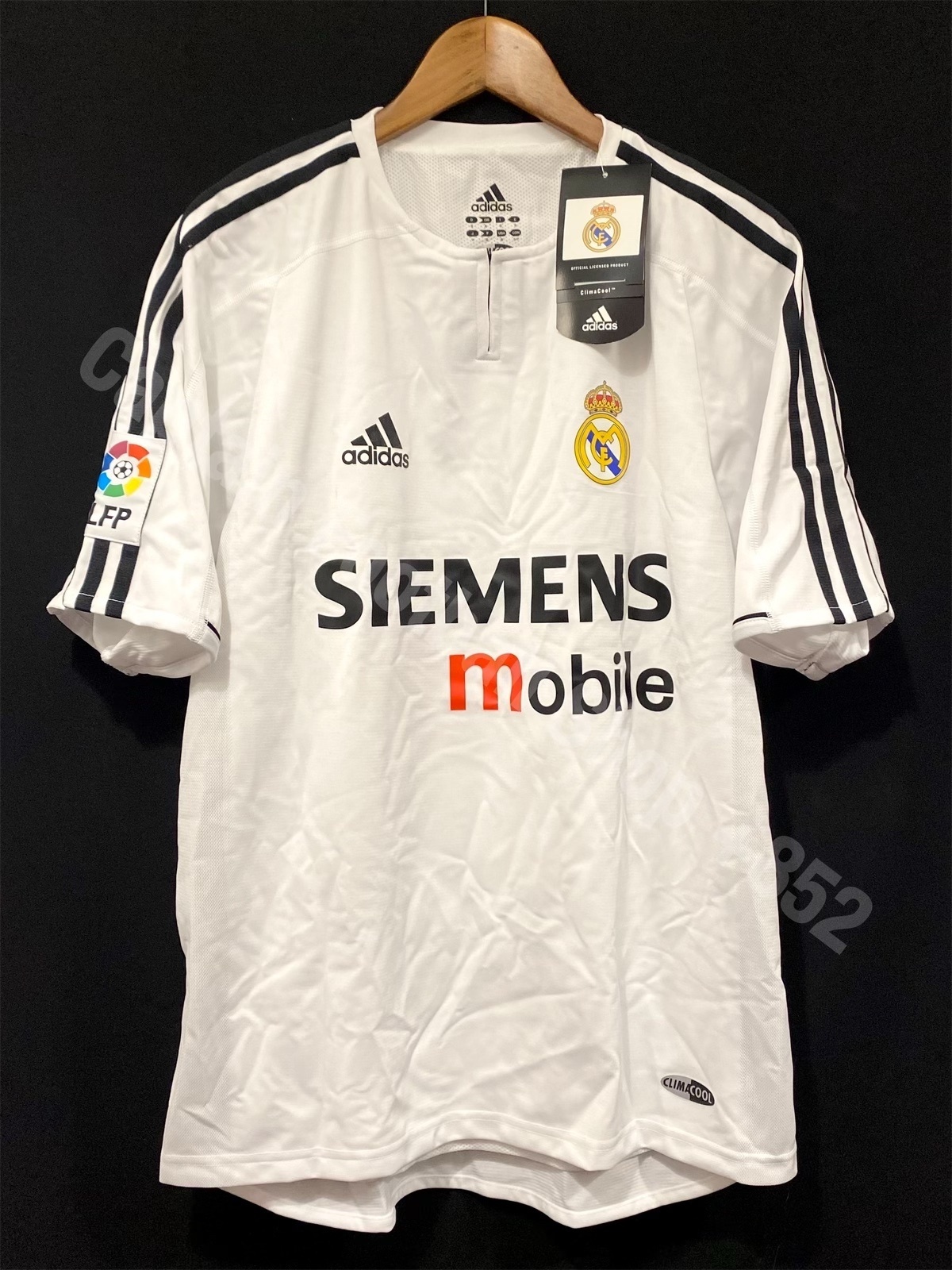 (BNWT) Real Madrid 2003-2004 Adidas Boxset Home Authentic Player Shirt