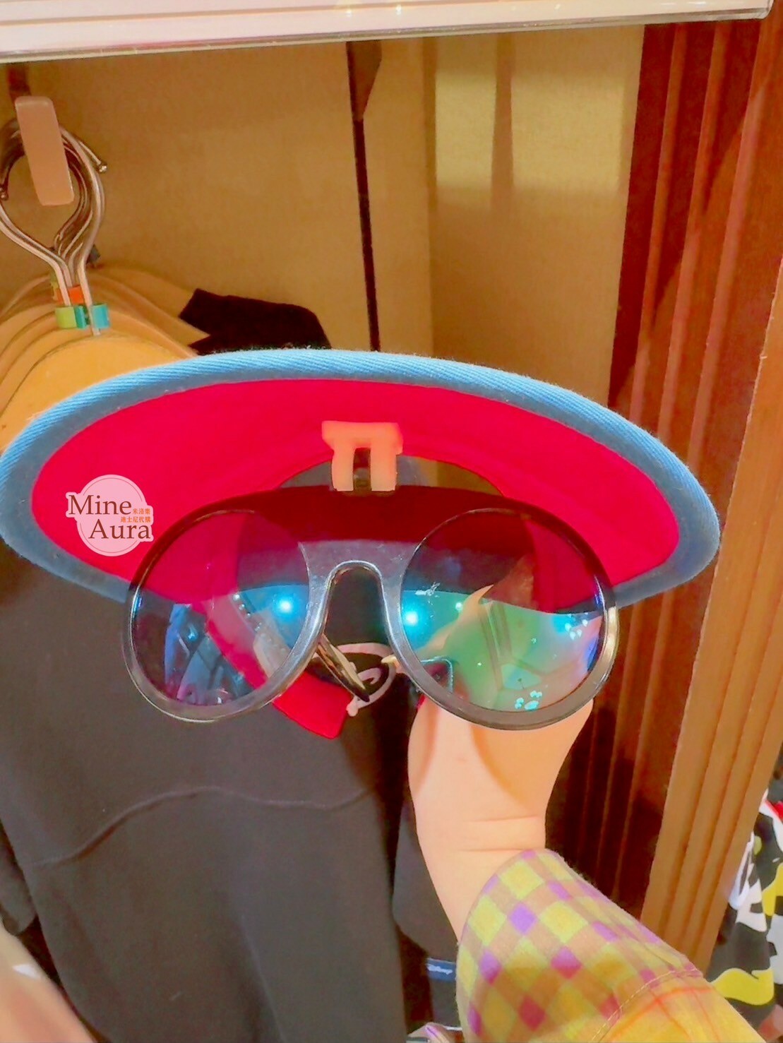 蜘蛛人 Spider-Man 圖案 兒童 遮陽帽 帽子 + 墨鏡 太陽眼鏡 組 漫威 Marvel -香港迪士尼樂園