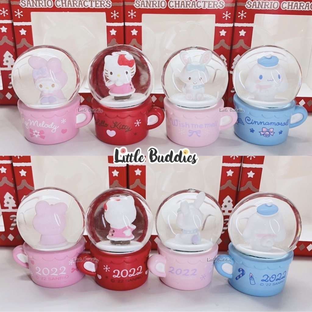日版Sanrio 杯子造型迷你水晶球2022年