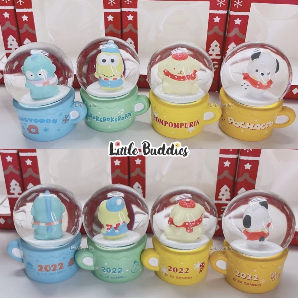 日版Sanrio 杯子造型迷你水晶球2022年