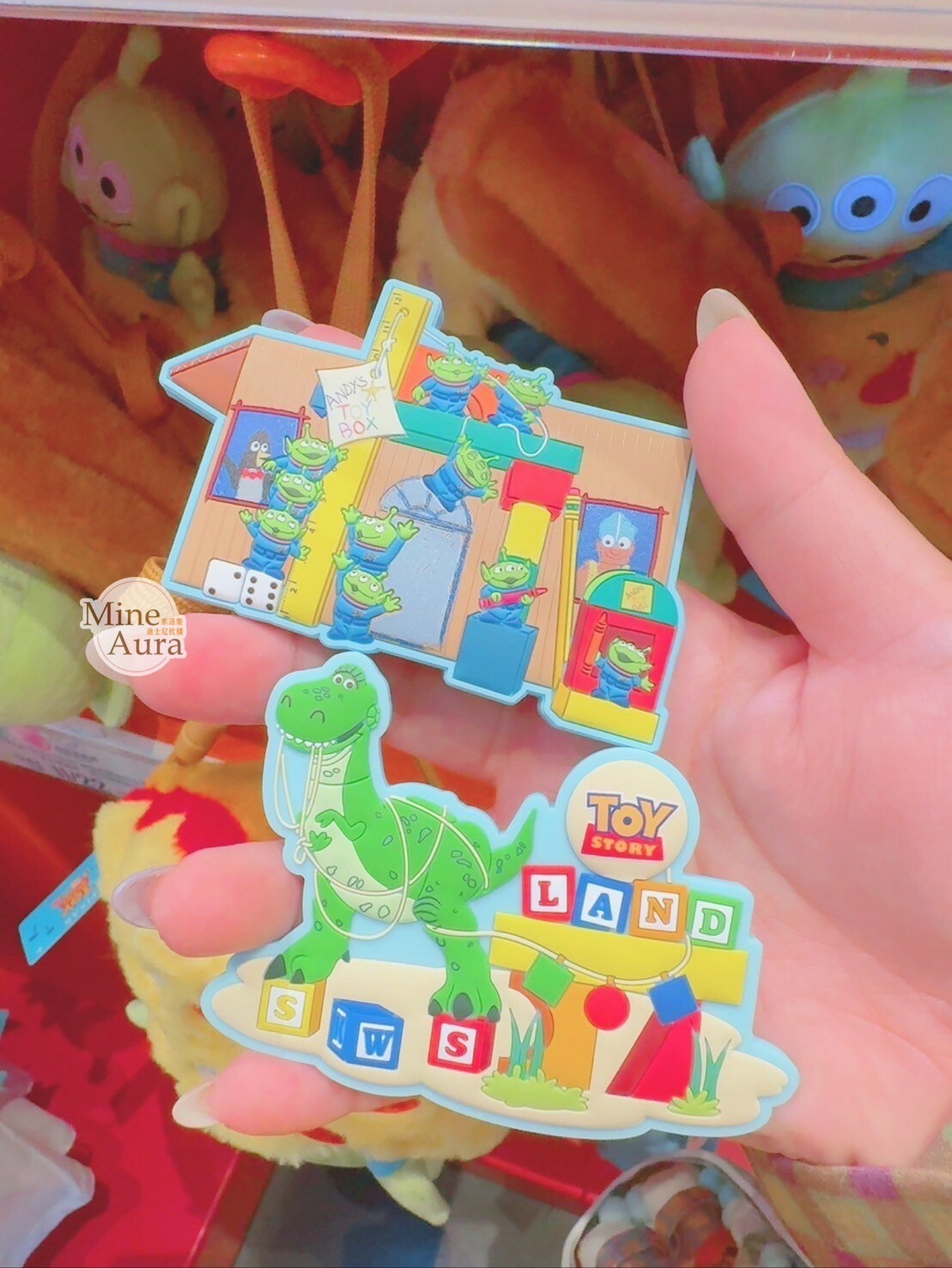 玩具總動員 Toy Story 造型 磁鐵 -香港迪士尼樂園