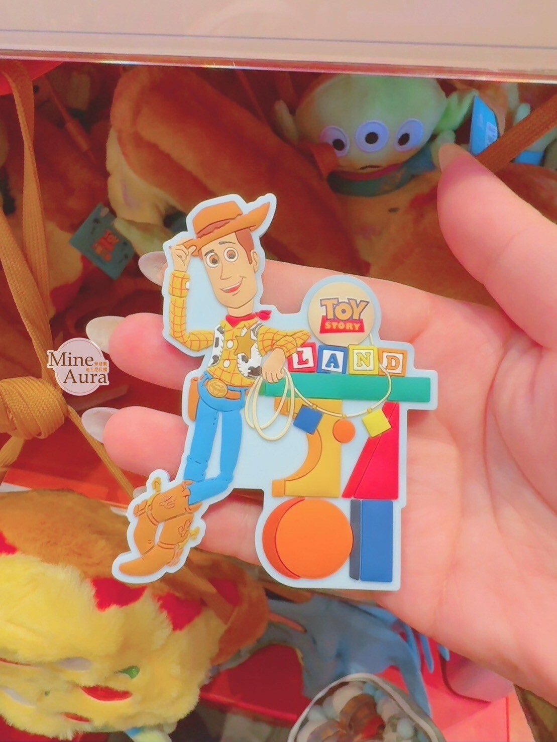 玩具總動員 Toy Story 造型 磁鐵 -香港迪士尼樂園
