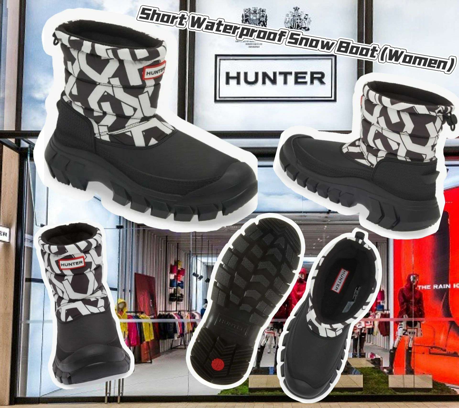 【預購】Hunter Waterproof Snow G112718 女裝短靴