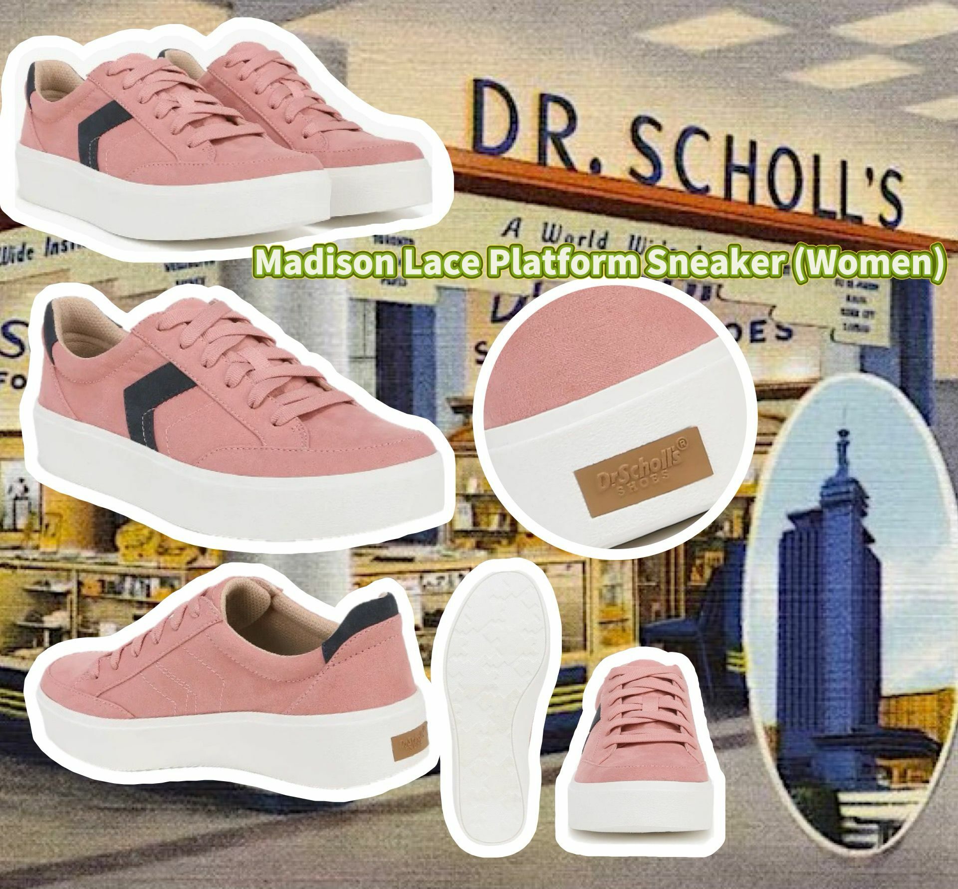 【預購】Dr. Scholls Madison Lace G112721 女裝休閒鞋