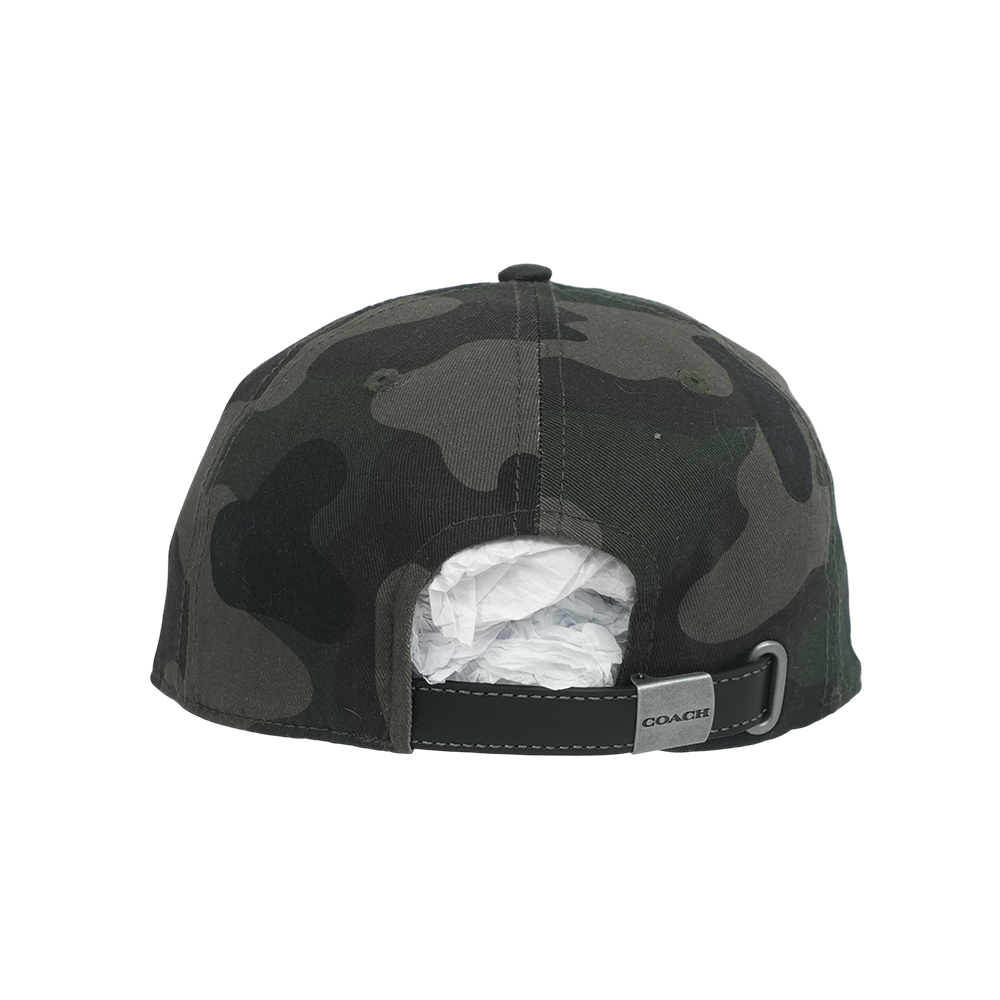 【COACH】刺繡標誌棉質棒球帽 XS-S / M-L (經典迷彩) CAA64 DYA