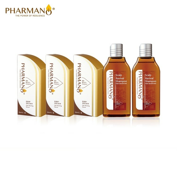 【90天豐盈髮優惠組】髮蔓濃 育髮組 (加贈! 髮蔓濃洗髮精 300ml×1) (原價11,250元)