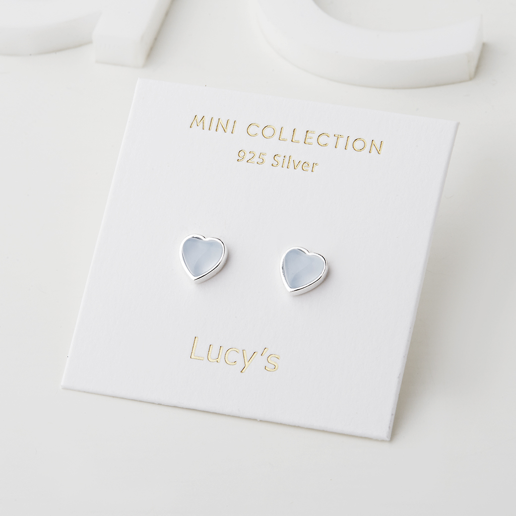 925純銀〔輕銀系列〕微醺愛心 耳環 (二色) (110764/110765)