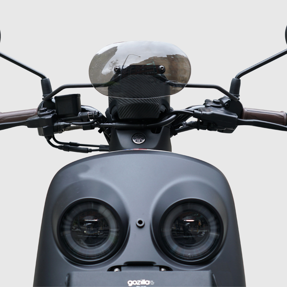 YAMAHA VINOORA 125｜燻黑造型風鏡
