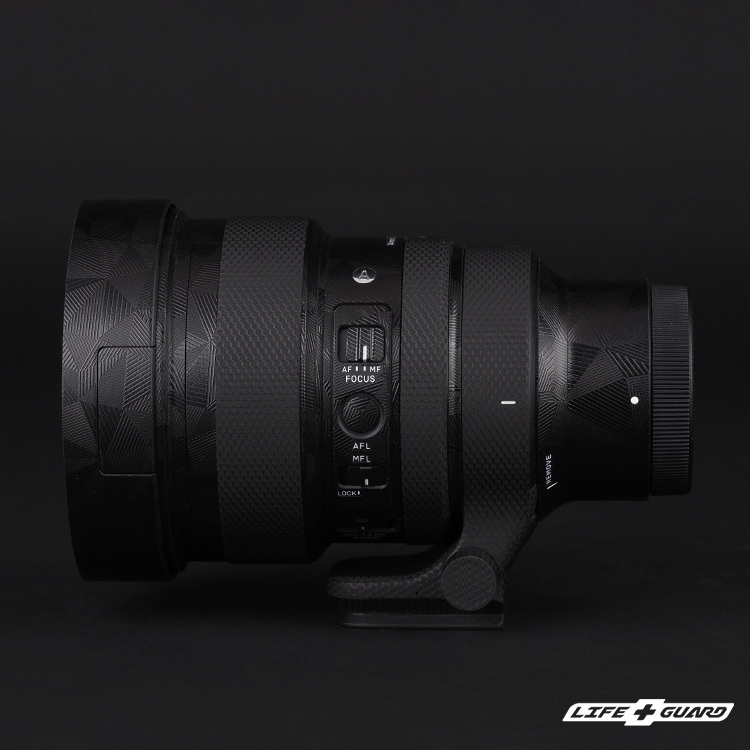 SIGMA 14mm F1.4 DG DN Art 貼膜展示圖，LIFE+GUARD 風格