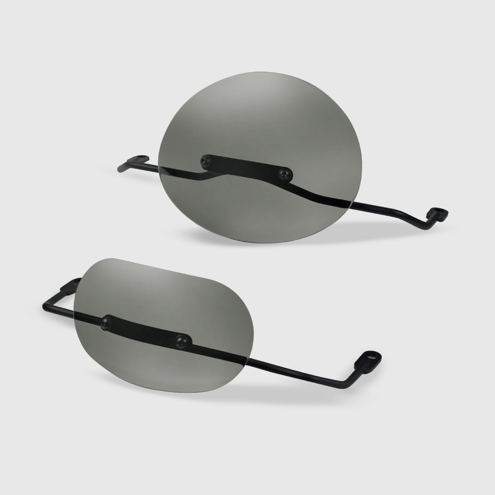 GOGORO 電動車適用｜燻黑造型風鏡【後照鏡固定款】