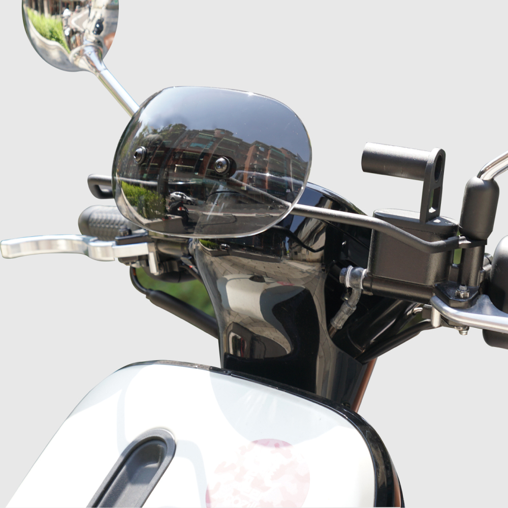 GOGORO 電動車適用｜燻黑造型風鏡【後照鏡固定款】
