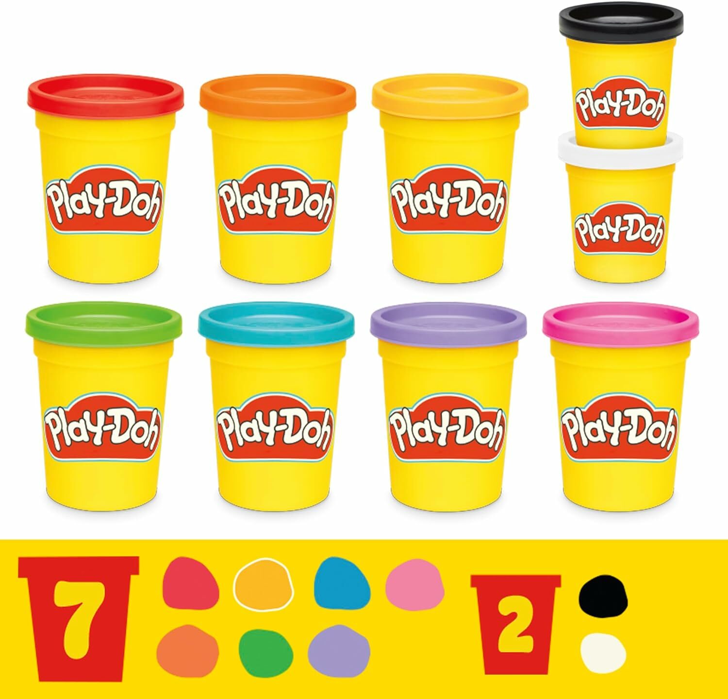 《 Play-Doh 培樂多 》 培樂多 最喜愛的9色黏土組