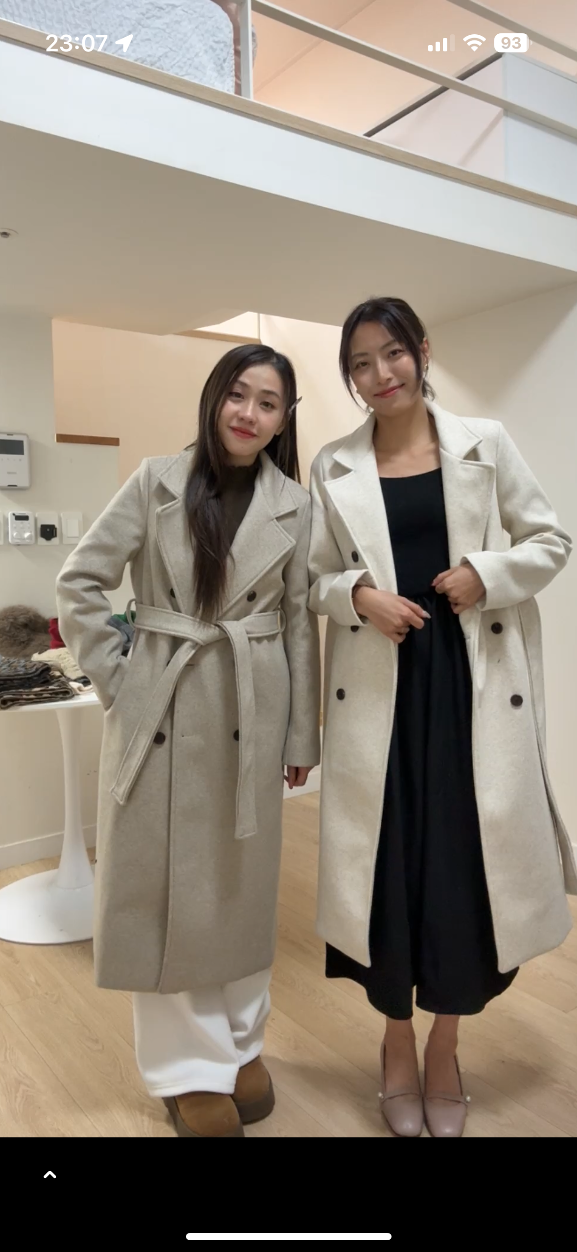 JK#6656🤍走路的貴氣感長褸