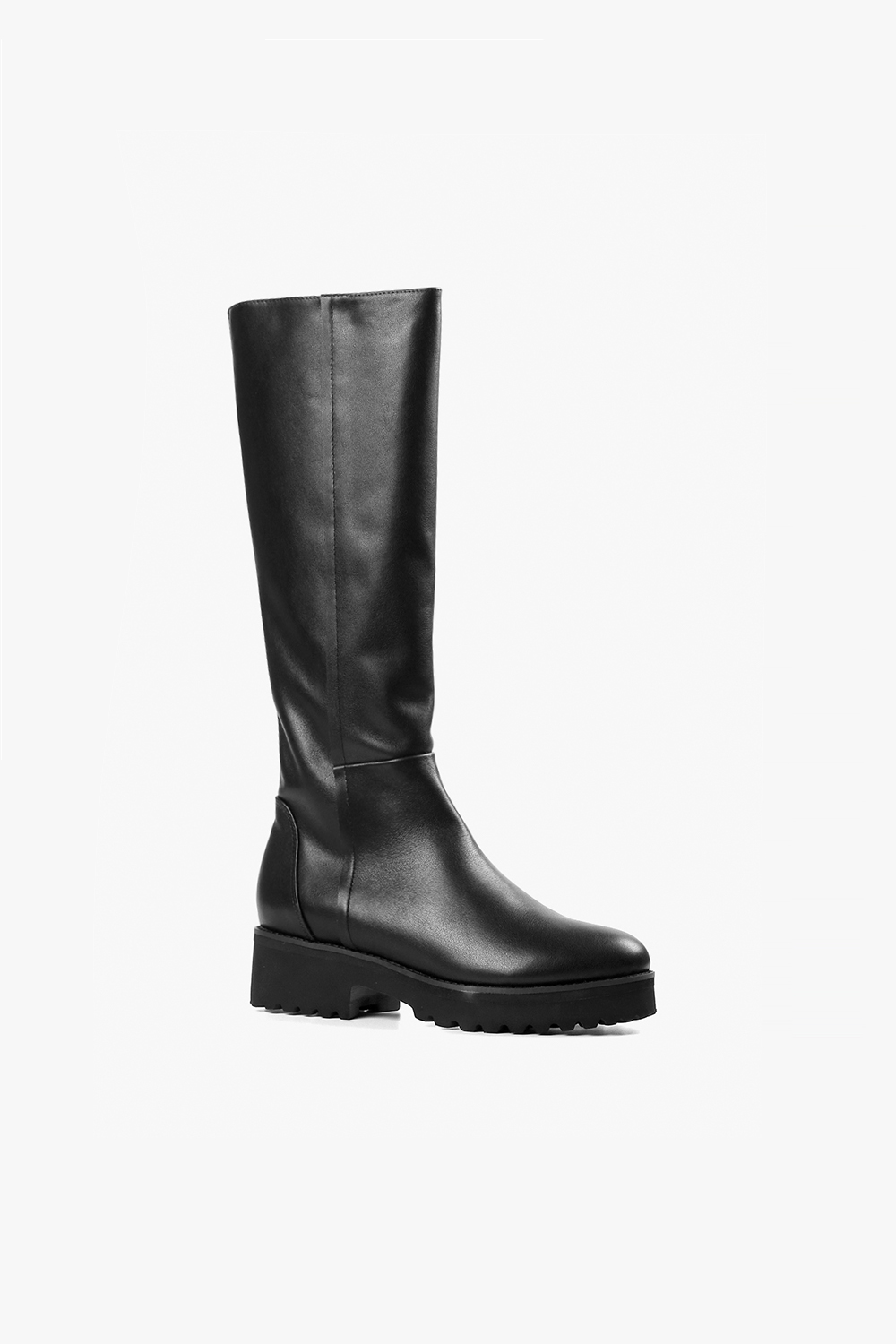 Flatform Tall Boot 真皮厚底長靴