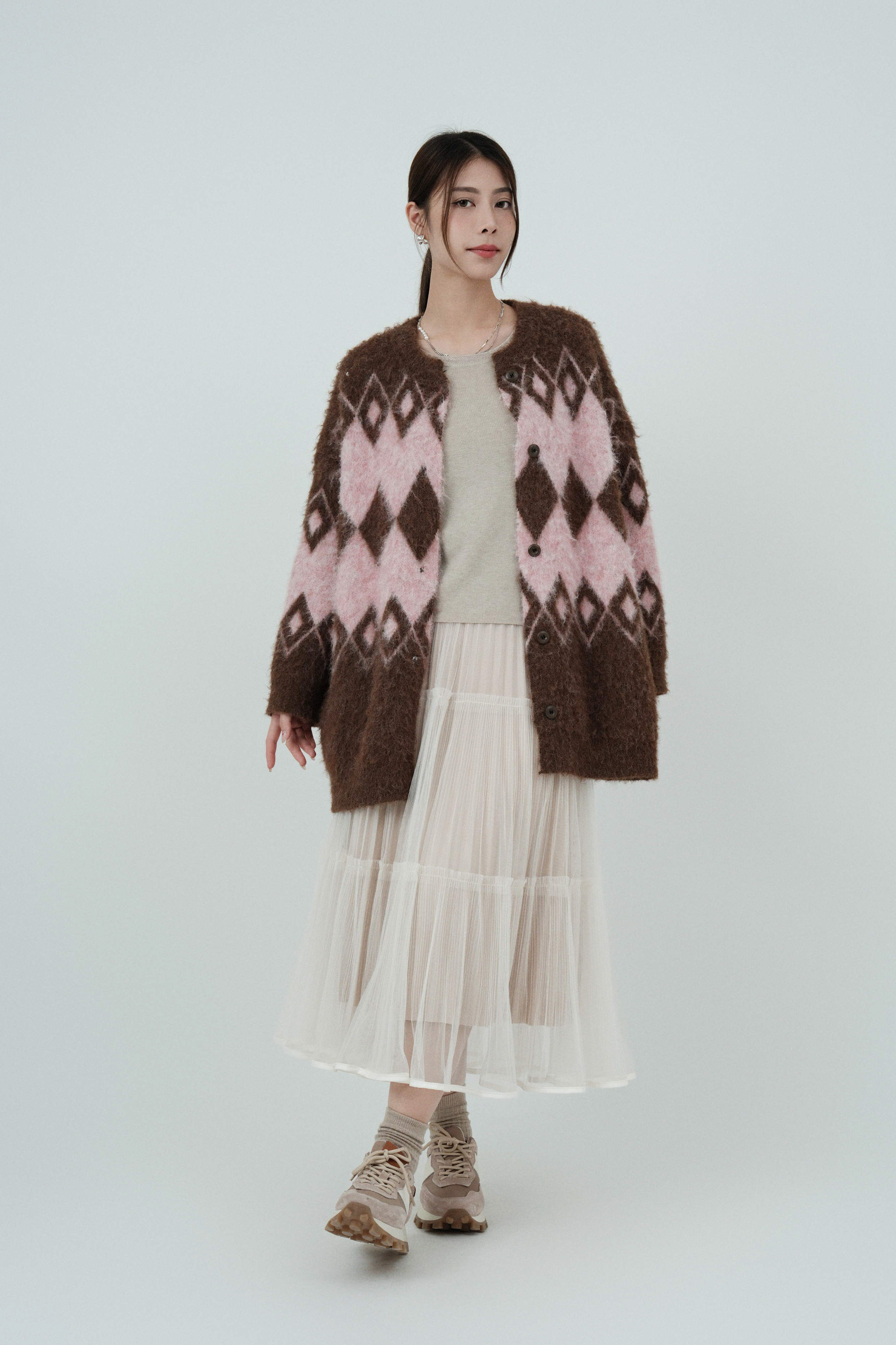 FW24_0203（外套＋上衣+半截裙）