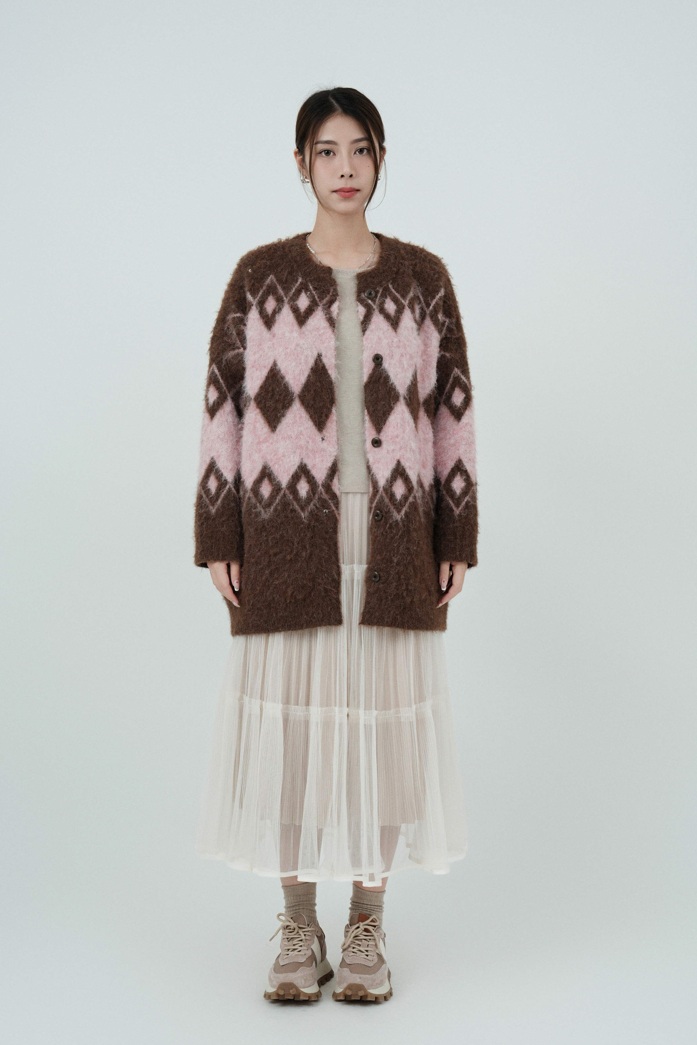 FW24_0203（外套＋上衣+半截裙）