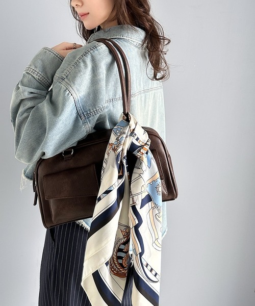 日本🇯🇵連線 Classical Elf 圖騰風絲巾 頭巾 絲巾 圍巾 圍脖 仿絲綢面 穿搭 5款(任買兩件711免運)/預購