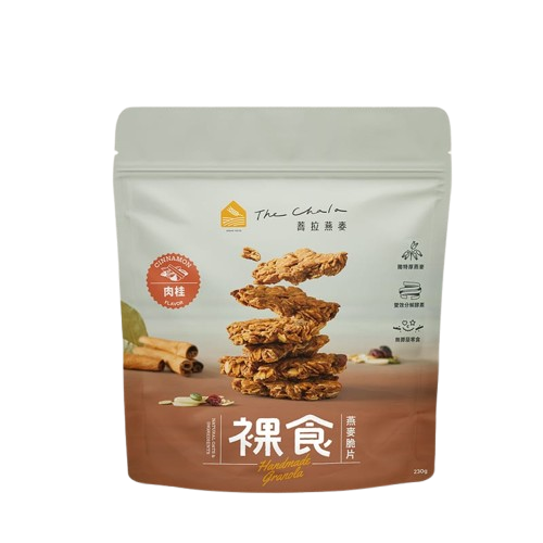 The Chala - 裸食燕麥脆片-肉桂 230g