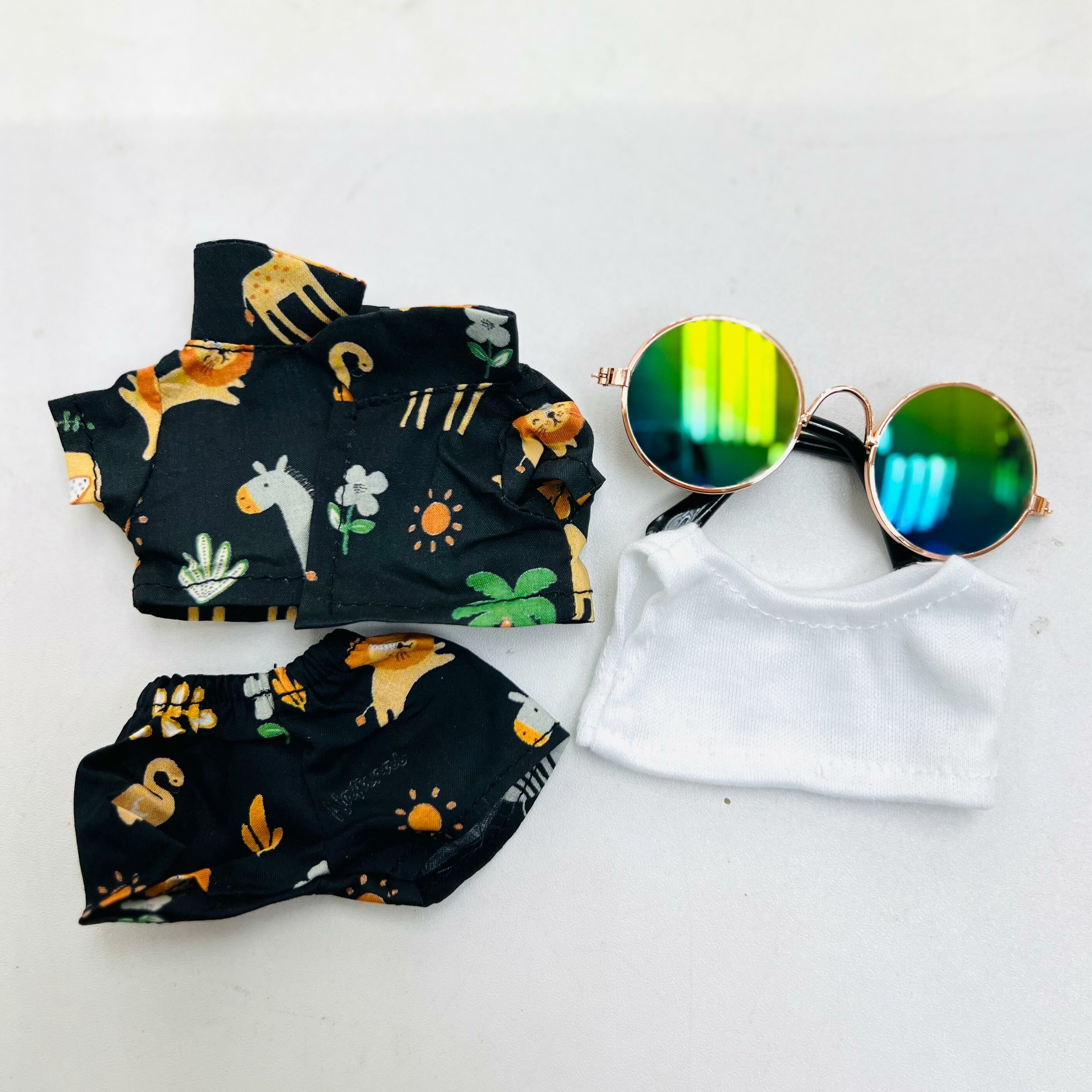 LABUBU outfit F36 - Hawaii Set Navy