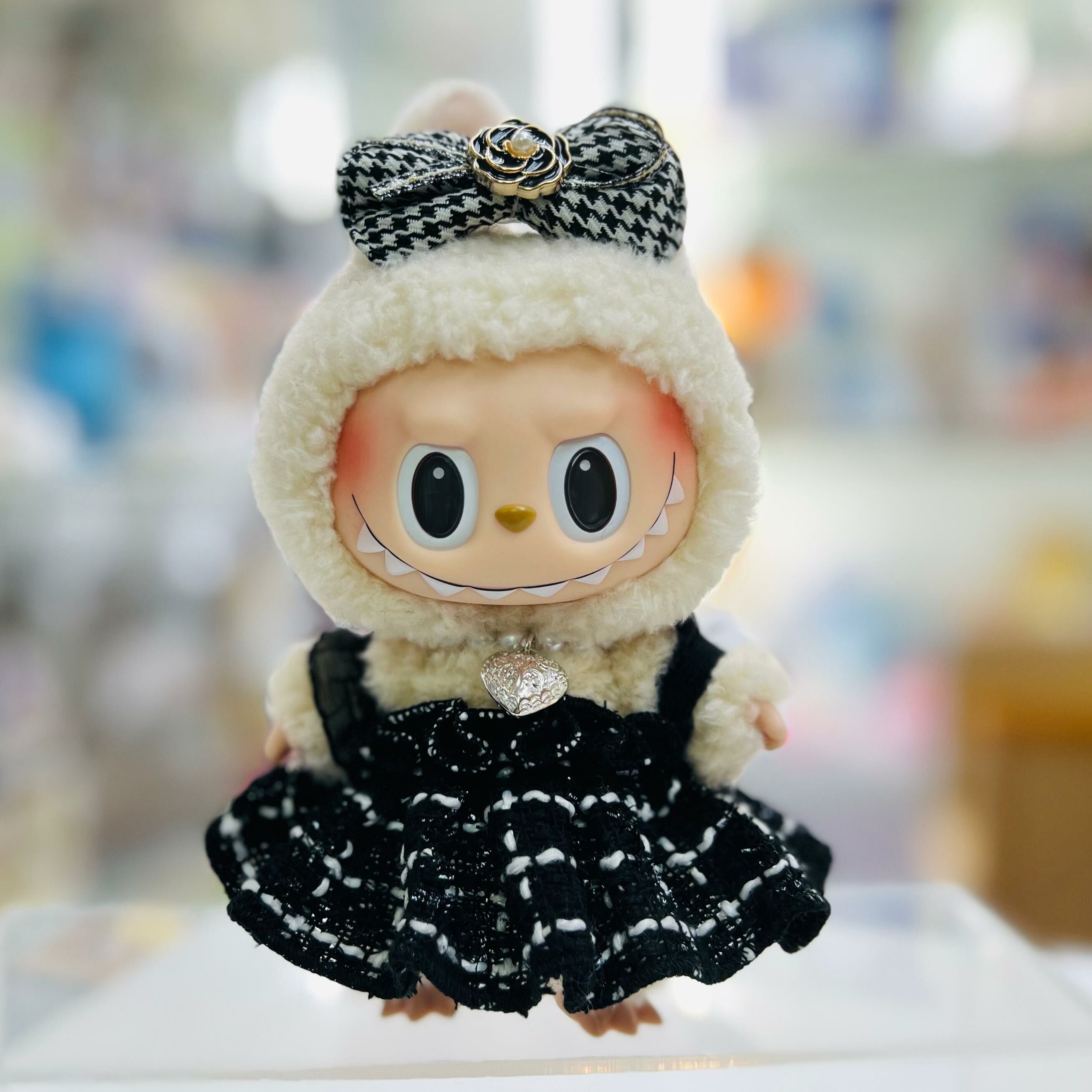 Doll outfit Fashion F8 - Lady set (black)