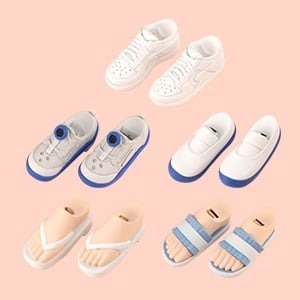 1/10 創彩少女庭園 裝扮鞋 Vol.1【M】鞋子套組 組裝模型