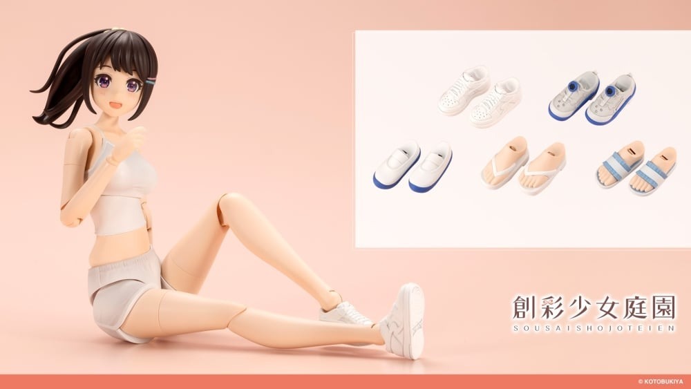 1/10 創彩少女庭園 裝扮鞋 Vol.1【M】鞋子套組 組裝模型