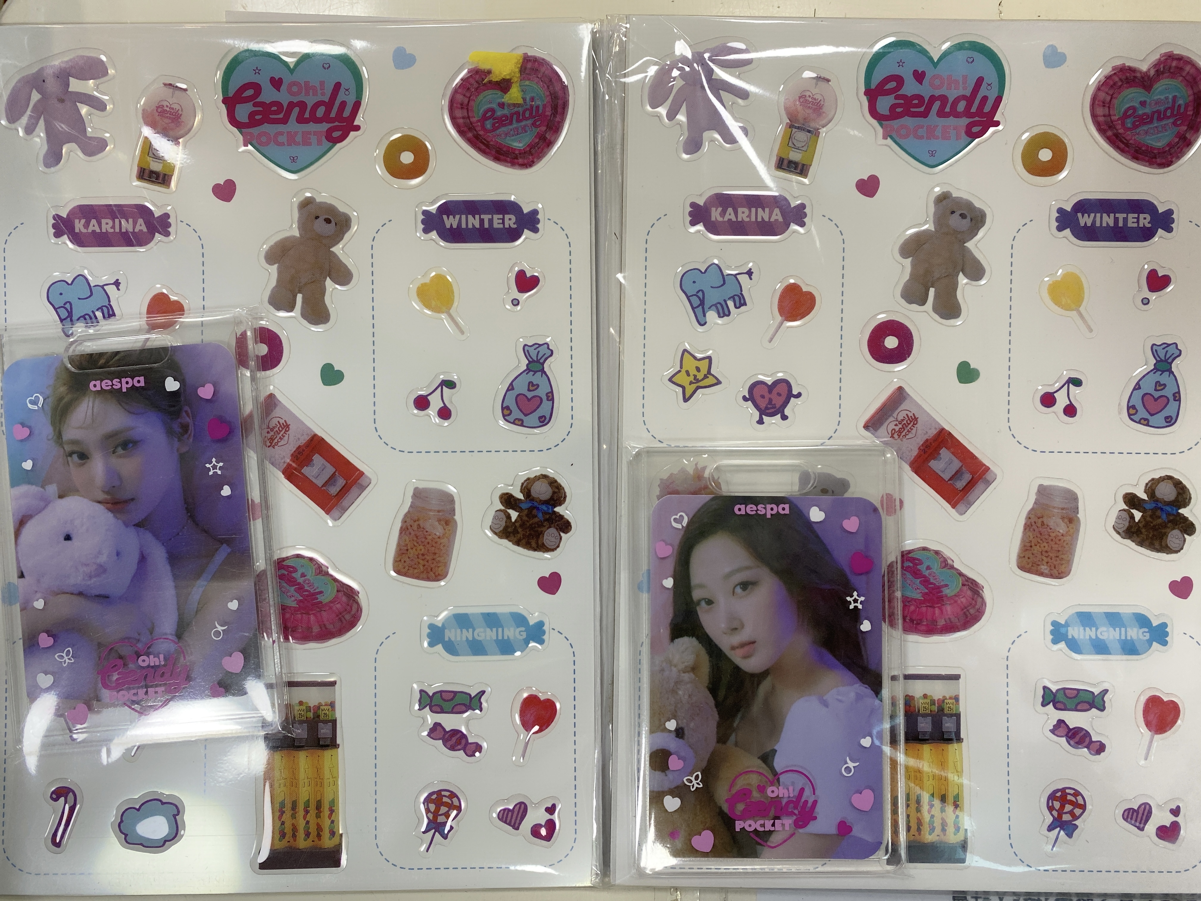 Aespa Ceandy pocket photo card holder