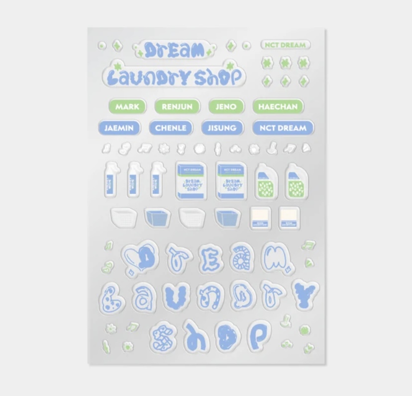NCT Dream : Dream Laundry Shop : Photo Holder & Sticker