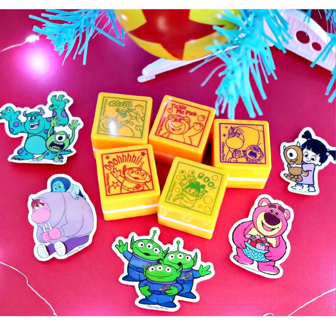 迪士尼 Pixar印章+貼紙 (盲盒 )