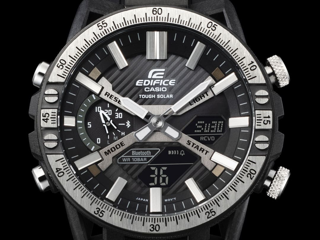 Casio Edifice EQS-930TL-1A 太陽能 高性能 賽車 手錶 (香港行貨)