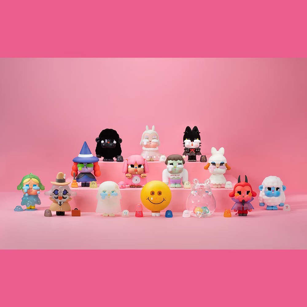 POP MART 泡泡瑪特 CRYBABY 怪獸的眼淚系列 哭娃 盲盒 手辦 吊卡 整盒12個
