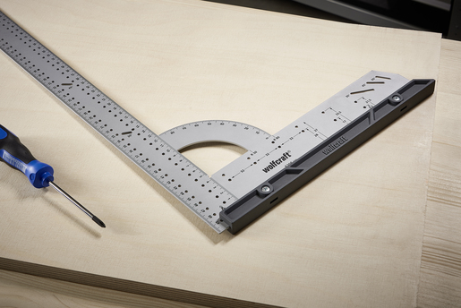 德國"WOLFCRAFT"有劃孔位角尺