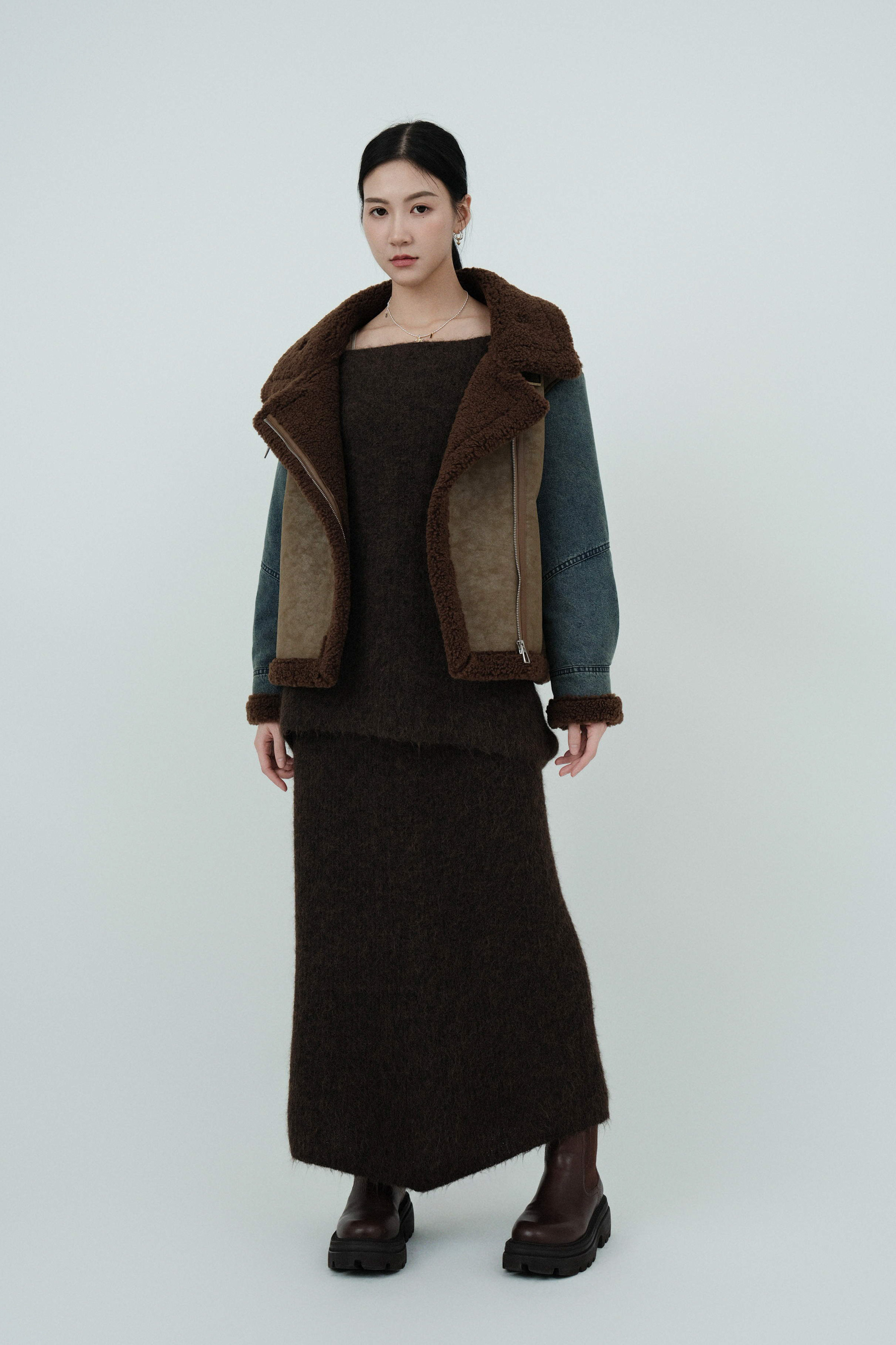 FW24_0214（外套＋上衣+半截裙）