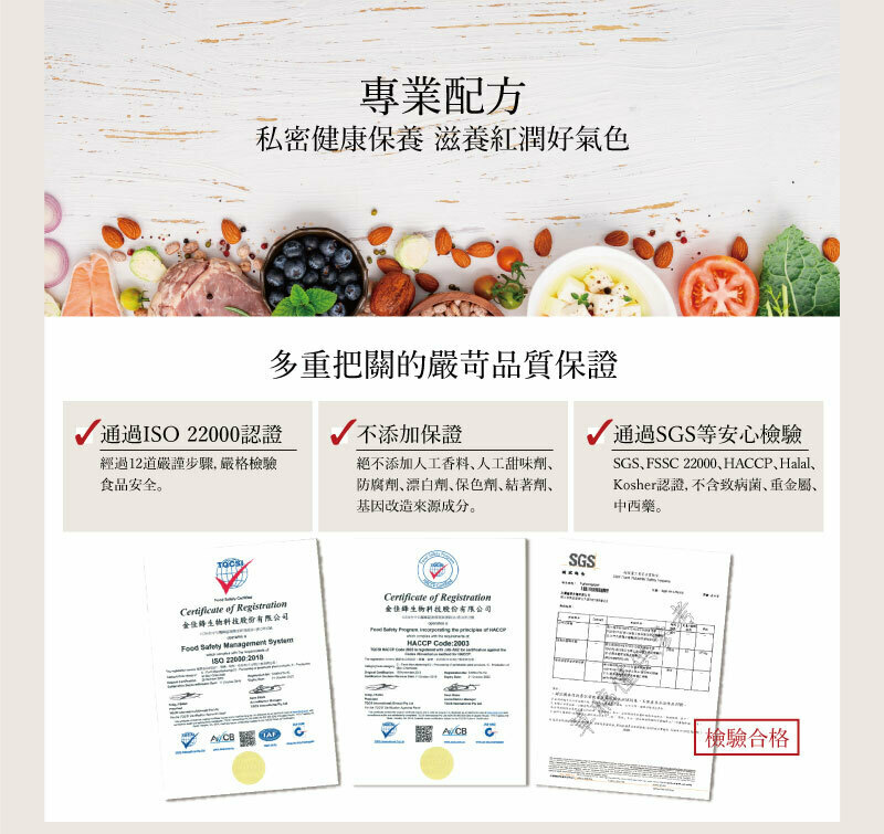潔薇塔蔓越莓極光晶萃氧醞膠囊，專業配方，私密健康保養