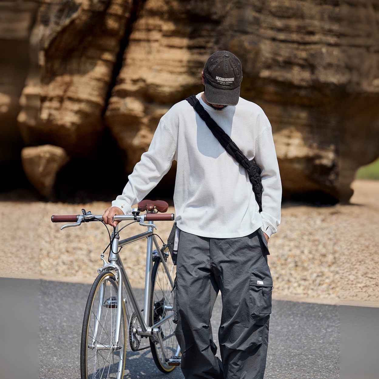 舒適華夫格打底上衣