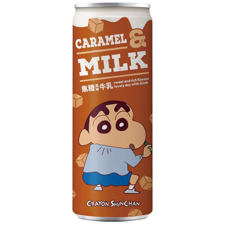SF 蠟筆小新 調味牛乳 240ml ( 蜂蜜 / 焦糖 / 草莓煉乳 ) 保久乳