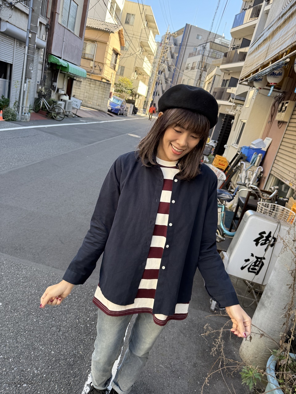 正韓經典挺版百搭襯衫 (藍)
