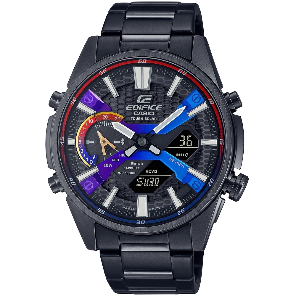 Casio Edifice EQB-1200HG-1A 太陽能 藍牙 熱漸變系列 計時 手錶 (香港行貨)