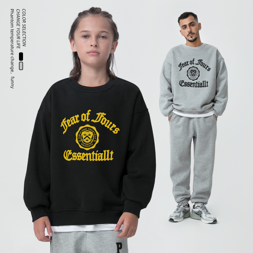 潮牌字體寬鬆衛衣