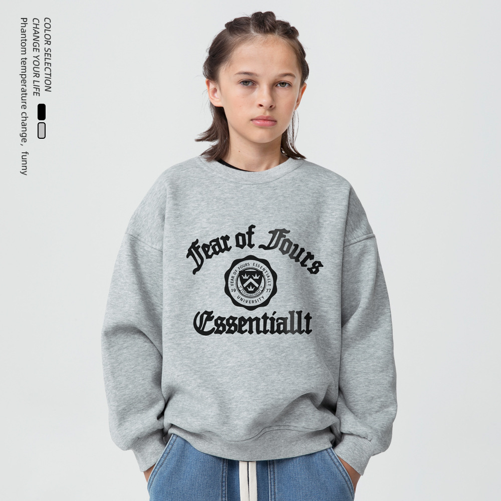 潮牌字體寬鬆衛衣