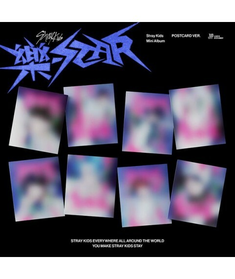 Stray Kids 樂-STAR postcard ver  (Random.)