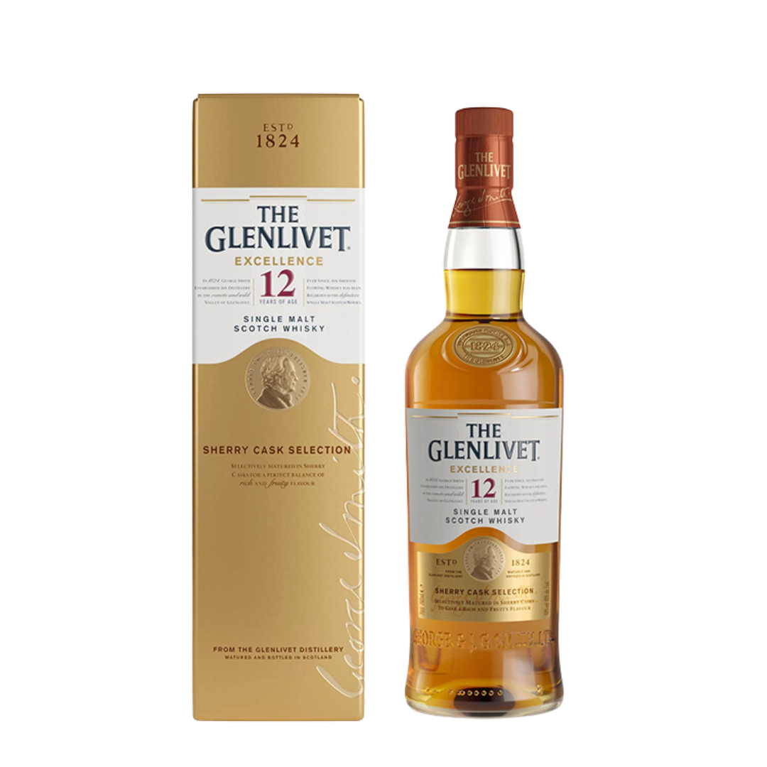 The Glenlivet 格蘭利威 Whisky (Excellence) 12年單一麥芽威士忌 700ml